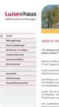 Mobile Screenshot of luisenhaus.de